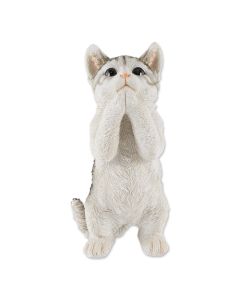 PRETTY PLEASE CAT FIGURINE